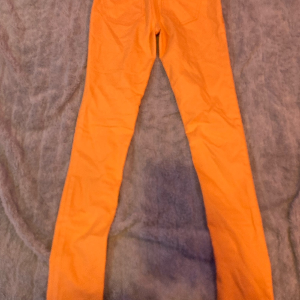 Long orange neon